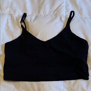 Athleta Elation V-Neck Longline Bra A-C
